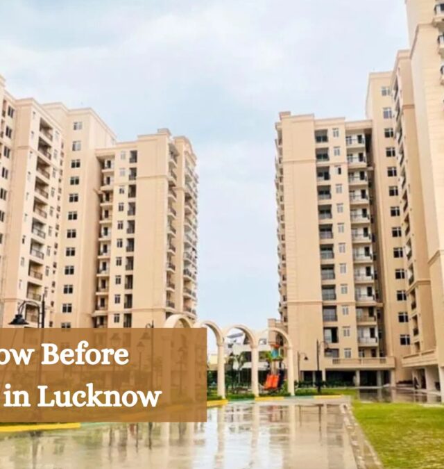 Things to Know Before Buying a Flat in Lucknow