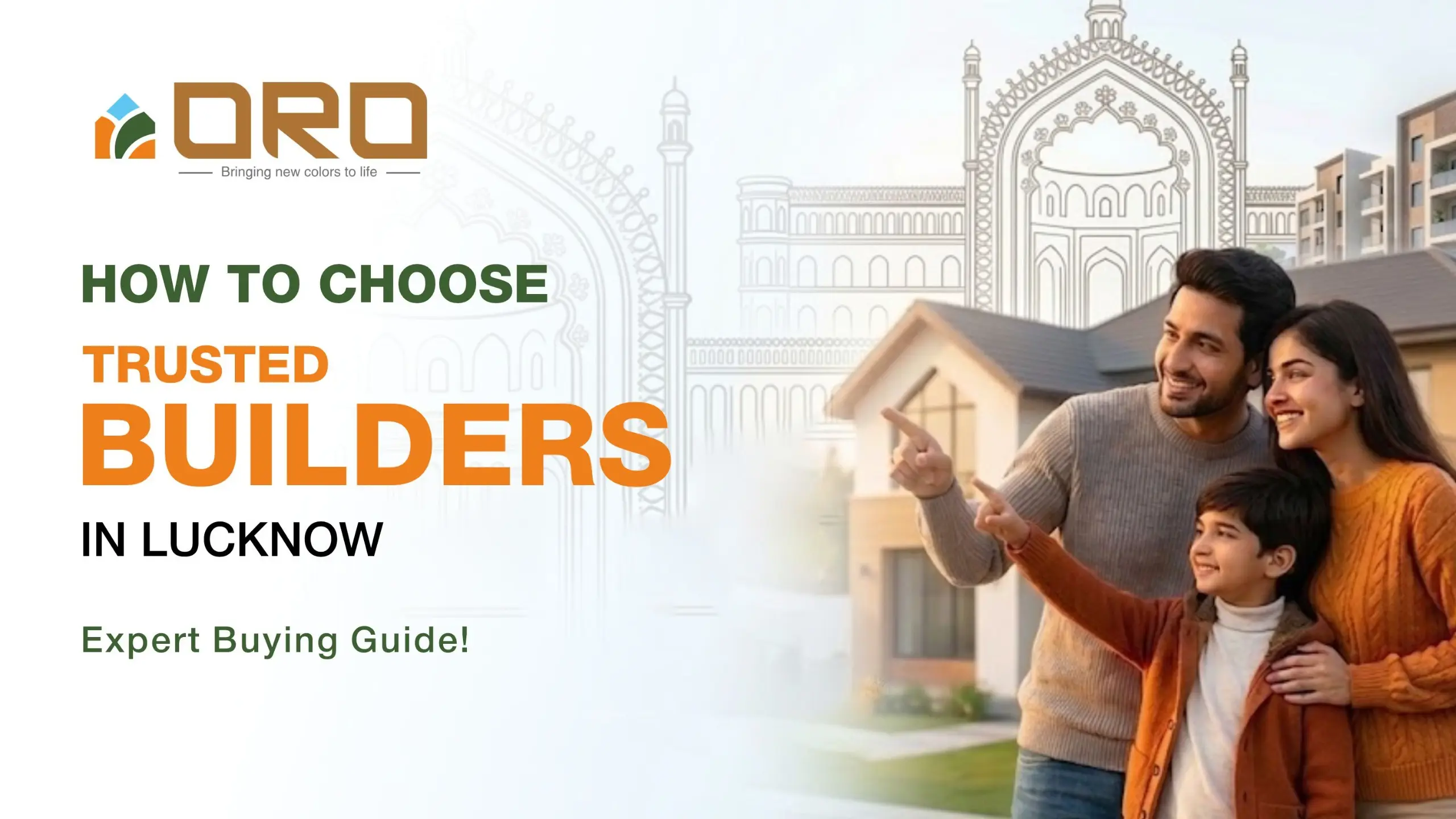 How to Choose a Trusted Builder in Lucknow – 7 Signs
